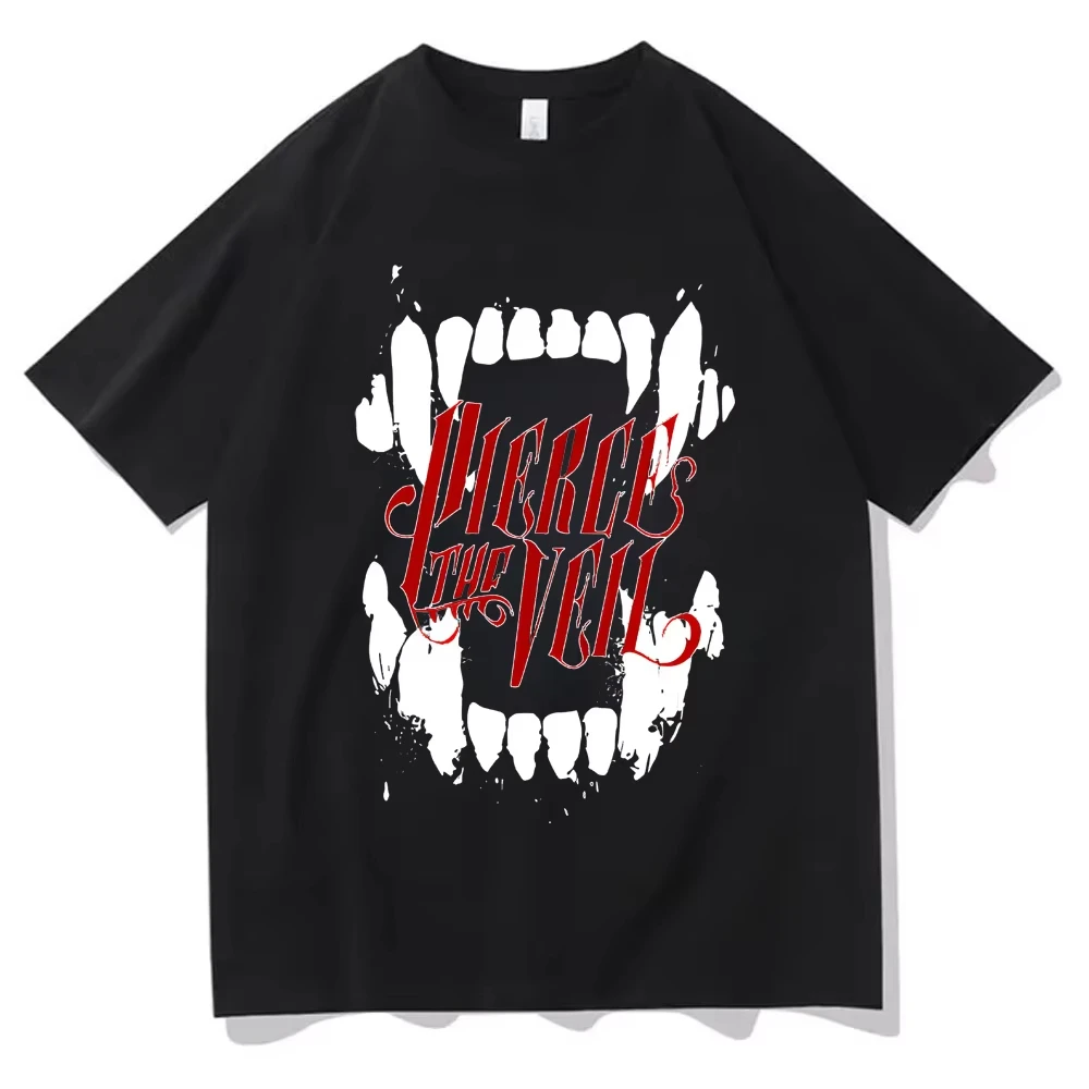Pierce The Veil Band Vintage Summer Men's Clothing and Women's Clothing T-Shirt Cotton Popular Fashion 2026 New T Shirt