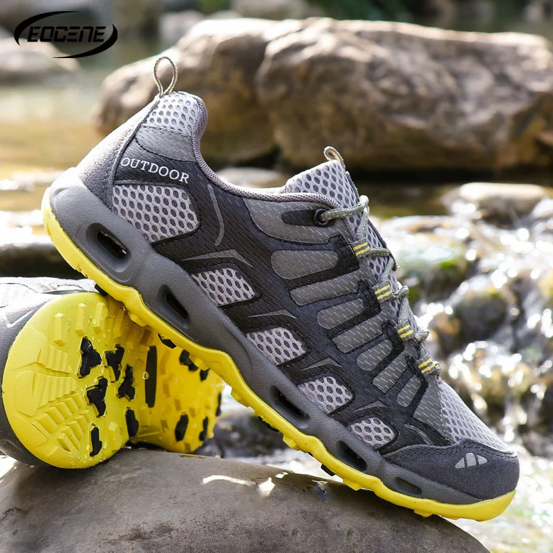 

EOCENE Men Women Breathable shoes and Light water shoes Walking Quick dry shoes man Outdoor Adventure Shoes Hiking