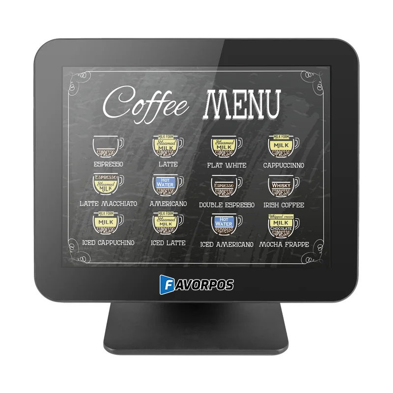 Aluminum Smart POS for Supermarket Point of Sales Indoor Use POS Systems Hardware