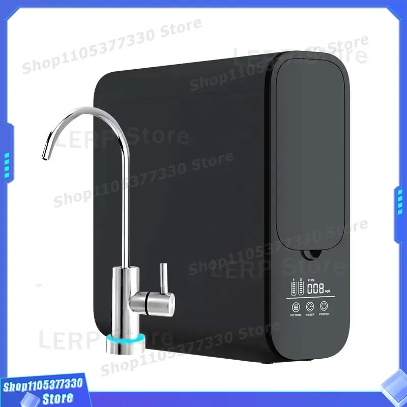 Nobana 600GPD Under Sink Reverse Osmosis Water Purifier Electric Self Cleaning Alkaline Filter System for Household Drinking