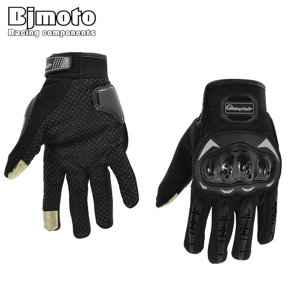 2023 Motorcycle Racing Touch Screen Windproof Gloves Outdoor Sports Protection Cross Riding Dirt Bike Closed Finger Gloves Moto