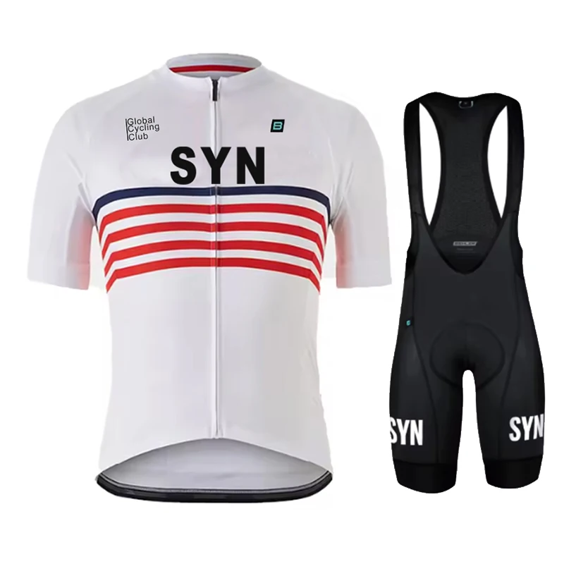 

SYN Cycling Jersey Set Men Summer Breathable Racing Cycling Jersey Sport Mtb Bicycle Jersey Bike Cycling Clothing Suit