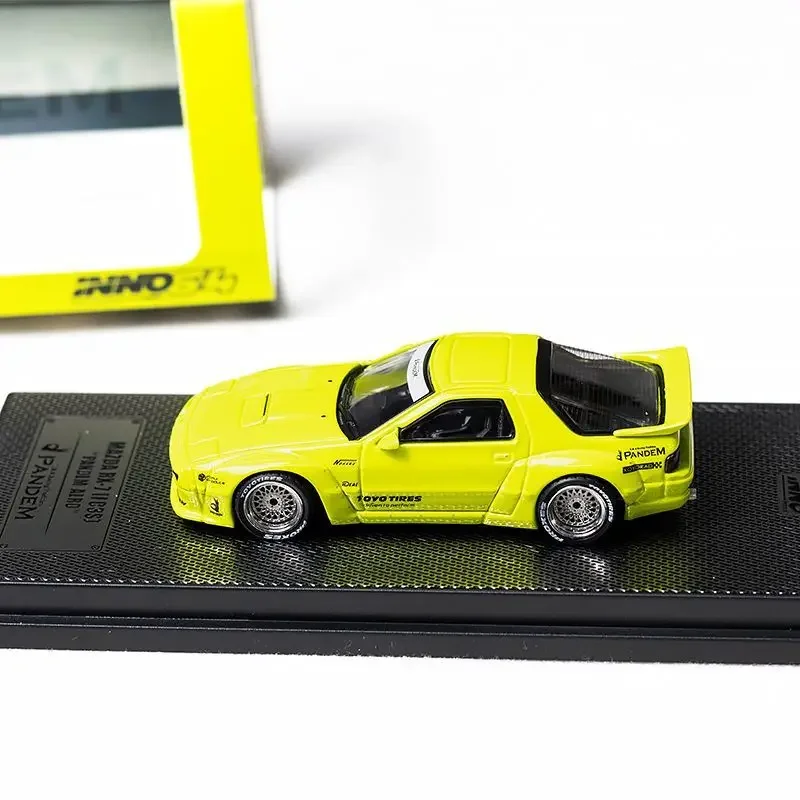 INNO 1/64 Mazda RX7 2025 malaisie exposition limitée alliage jouet véhicule à moteur moulé sous pression en métal modèle cadeaux