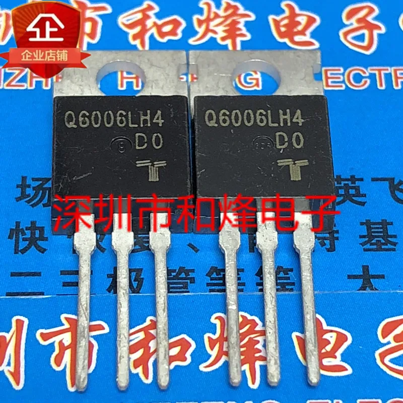 Free shipping    Q6006LH4  TO-220 6A 600V      20PCS