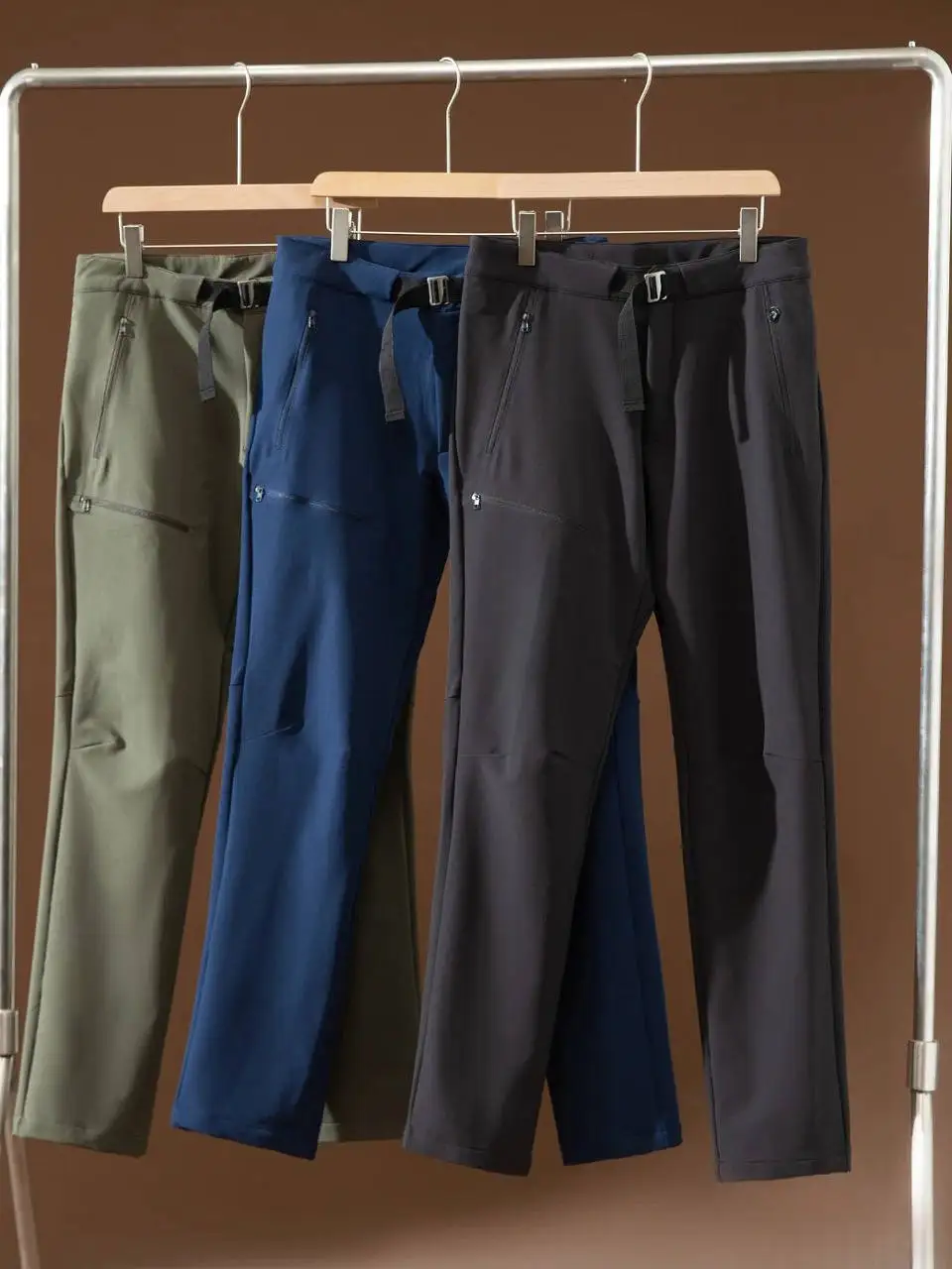 

Брюки для активного отдыха Busin: ветрозащитные, водоотталкивающие, эластичные, износостойкие, спортивные, длинные, мягкие, для молодежи