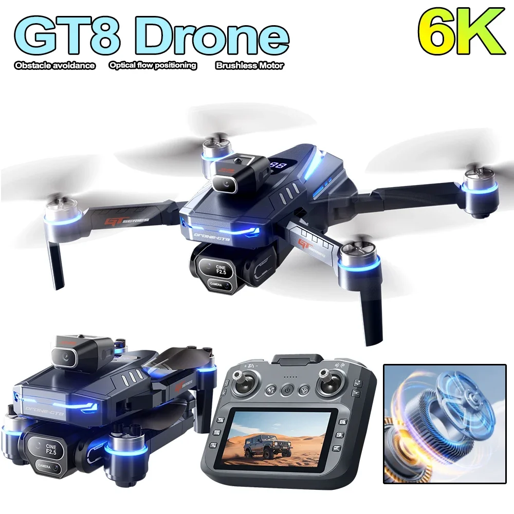 GT8 Drone 6K Hd Cam… - image
