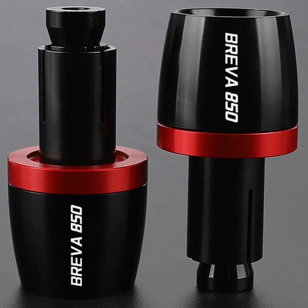 

For MOTO GUZZI BReva850 2006-2008 2007 Handlebar ends Plug Cover FIT Universal 7/8'' 22MM Handle Bar End CNC Hand Grip BReva 850