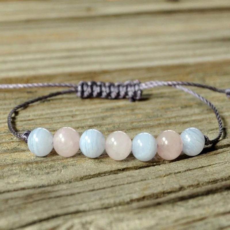 Good Luck Bracelet | Sunstone + Aventurine + Citrine | Meditation Bracelet, Yoga Bracelet