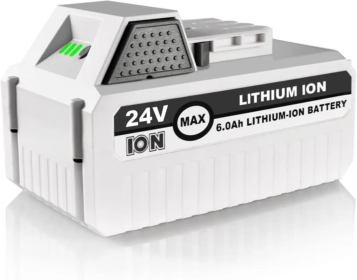 

6.0Ah 24V Replacement Li-ion Battery for Snow Joe + Sun Joe iON+ 24V Series Cordless Power Tools, Compatible with Snow Joe 24VBA