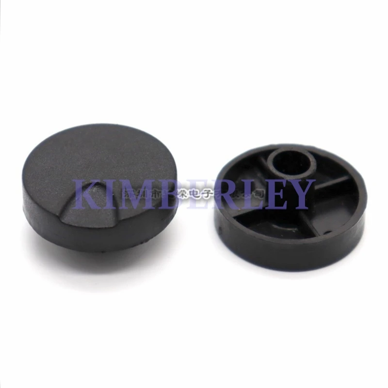 10 Piece 25.5×12.5MM Plastic Knob Potentiometer Knob 6MM Fancy Shaft Potentiometer Cap Turntable Coding Knob