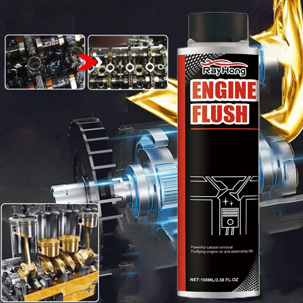 Tratamiento de motor premium de 100 ml para automóviles y motocicletas: fórmula antiruido y antivibración, lubricante para prevención de óxido, ahorro de combustible R3I2