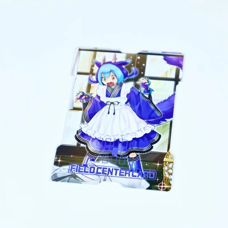 جديد يو غي أوه! الغسيل Dragonmaid الجلود علبة من البطاقات المغناطيسية الكرتون صالون Dragonmaid سعة كبيرة مجلس بطاقة الألعاب صندوق تخزين #6