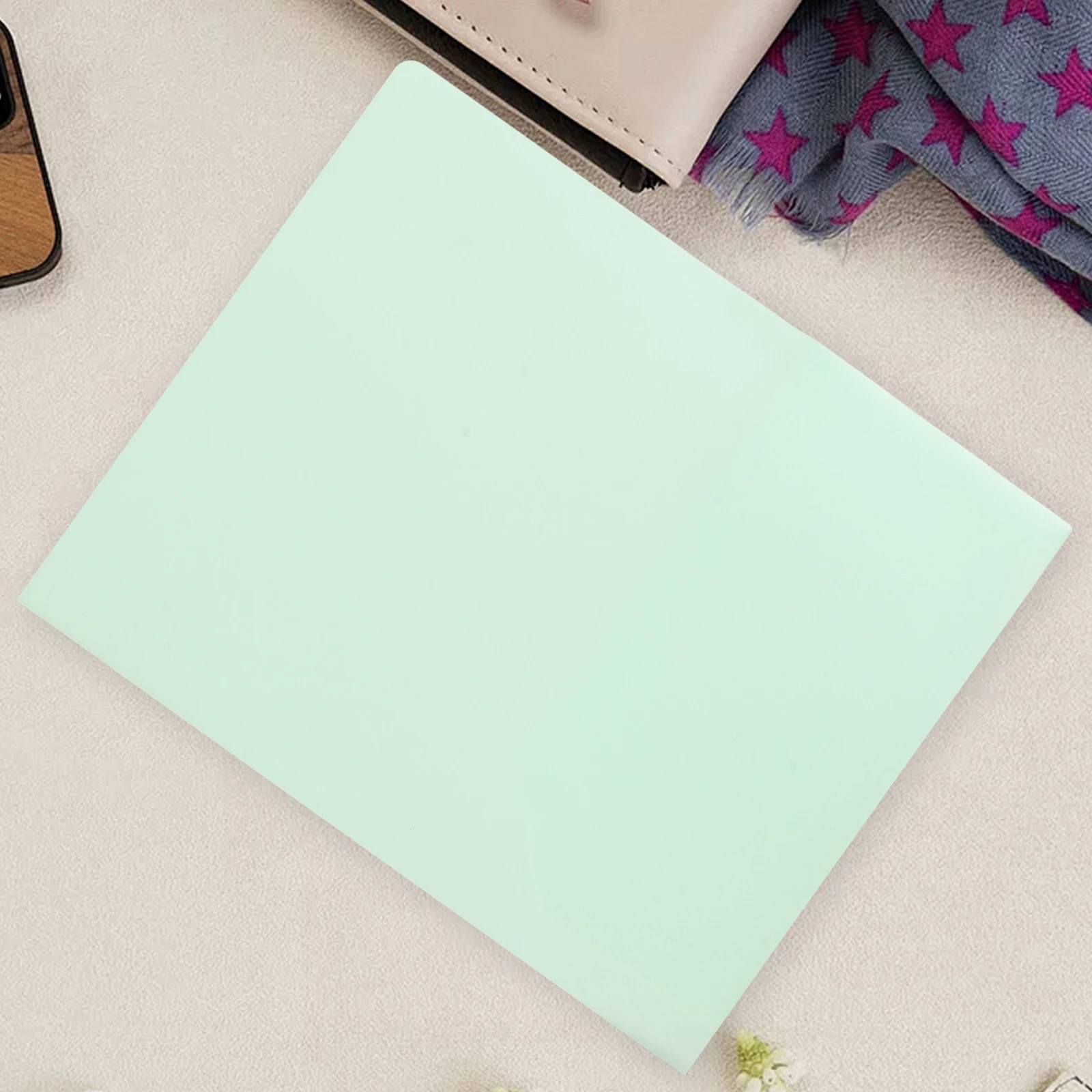 

6pcs Macaron Color PP Plastic Office File Folders Dual Pockets for Documents Colored Folders Paper Organizer Heavy