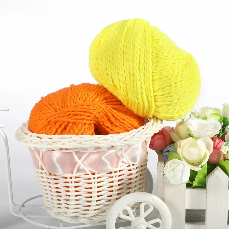 Corrugated Cotton Thread Hand Made Diy Doll Crochet Wool Knitting Sweater Corrugated Yarn Crochet Yarn Ball