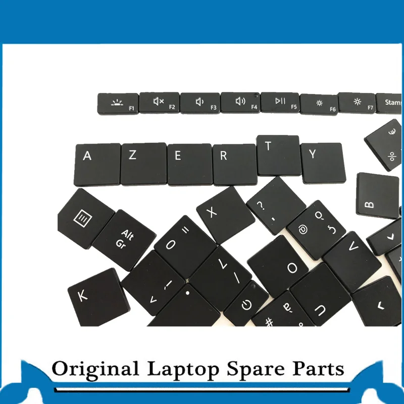 Original Keycap For Surface Laptop 3 4  13.5 Inch Azerty FR Version Black