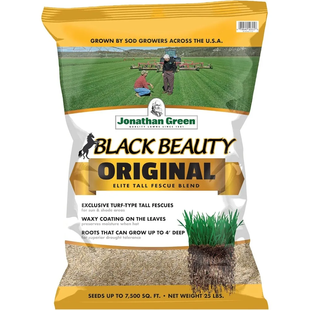 10315 Black Beauty Grass Seed Mix, 25-Pound