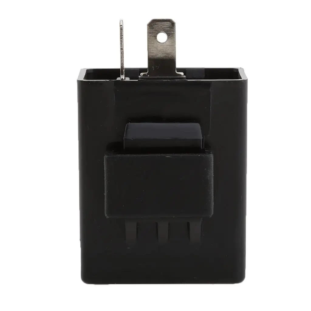 6-12V 2 Pin Electronic Flasher Relay Fix Light Flash Motorcycle