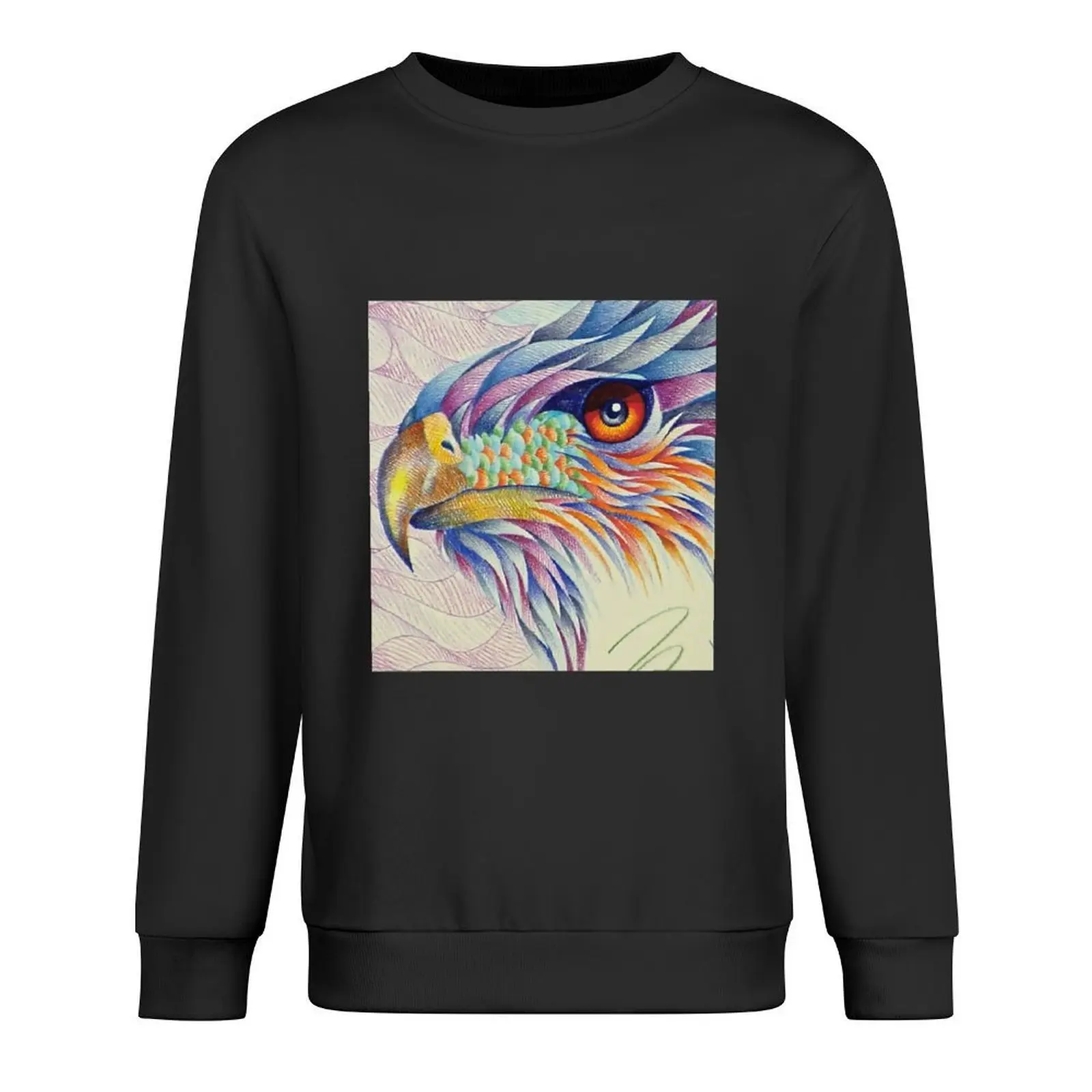 

angled hawk Pullover men's autumn clothes autumn jacket men men's clothing men's coat oversize sweatshirts