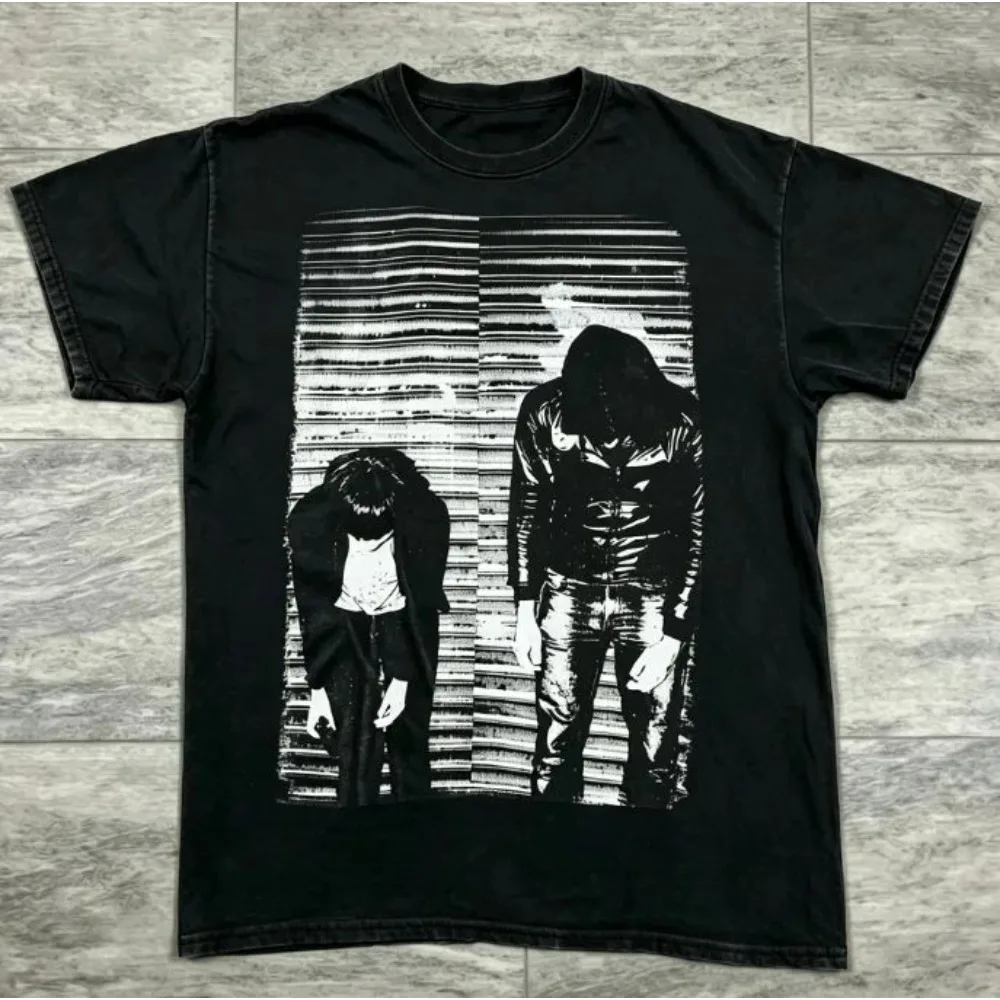 2026 Summer New Vintage Crystal Castle Band Album Men's T-shirt Summer New Style Unisex Casual Fashion Streetwear T-shirt