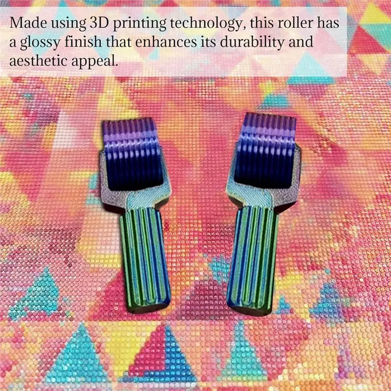 A76X-Für glatte Diamant-Malwalze-Presswalze für Bastel- und Malprojekte (Farbverlauf)