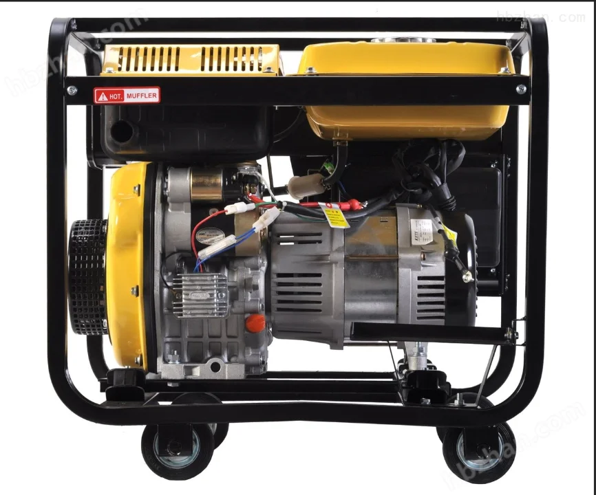 

Brand New 6.5KW Single Phase DG8500SE Diesel Generator with Golden Yellow Housing & Lifting Ring Euro Plug