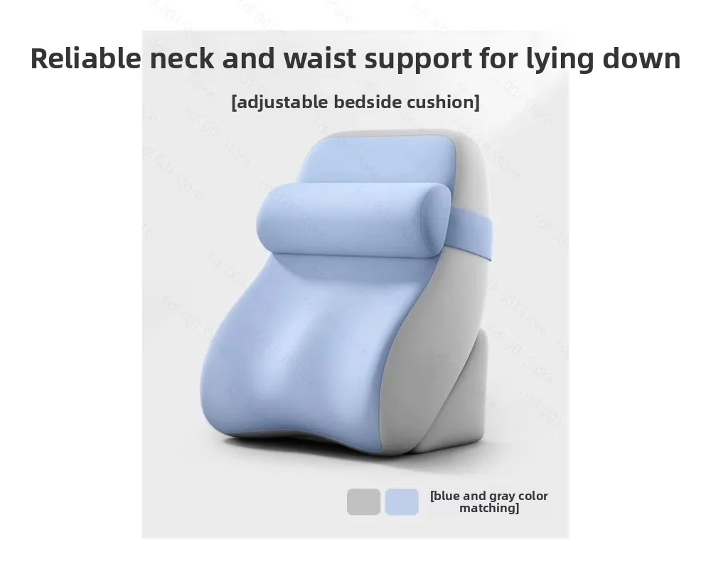 2026 bedside cushion neck protection waist pillow sofa bed waist support artifact bedroom reading back cushion