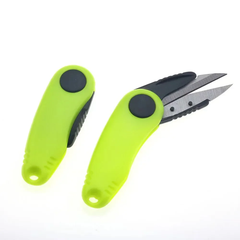 

Fold Scissor Shrimp-Type Stainless Steel Fish Use Scissor Fishing Line Cut Clipper Multi-Purpose Fishing Tackle Colors Available