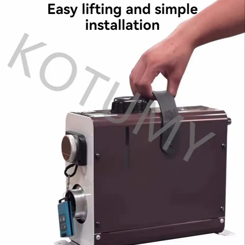 Mini Warm Air All-in-One Heater Electric Vehicle Diesel Heater Truck Parking Diesel Warm 12V/24V/36V 1000W