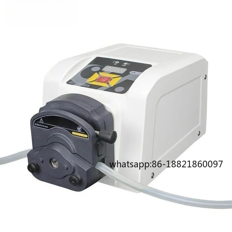 

110v 220v 100 small easy to load dual peristaltic pump controller, water liquid dosing hose pump, pump machine