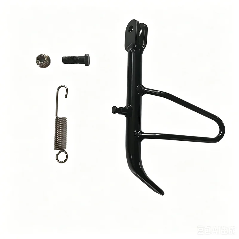 Motorcycle Side Stand For SUZUKI HAOJUE AN125 AN150 HJ125T-7 HS125T HS125T-2 QS150T HJ125T-9 HJ125T-10 HJ125T-16 Parking Rack