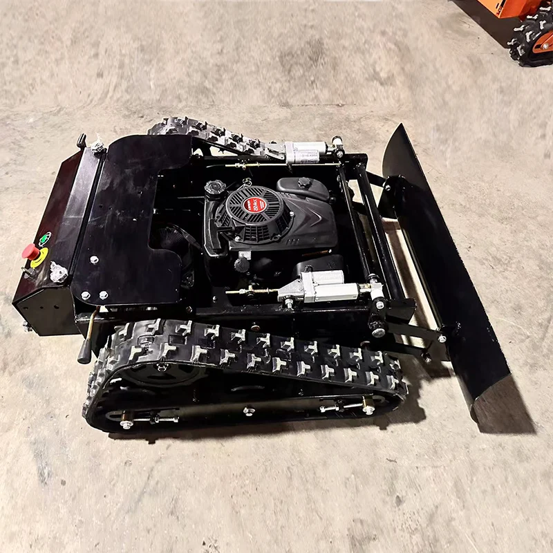 

Customized CE EPA Petrol Engine All Terrain Grass Cutting Machine Rubber Remote Control Robot Flail Lawn Mower
