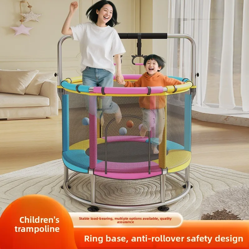 Bounce Bed Indoor Bouncing Exercise Play Toy Trampoline Portable Fitness Equipment Trampolines Fitness & Body Building