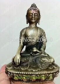 

Chinese Collection old Bronze Copper Statue Buddha Kwan-yin