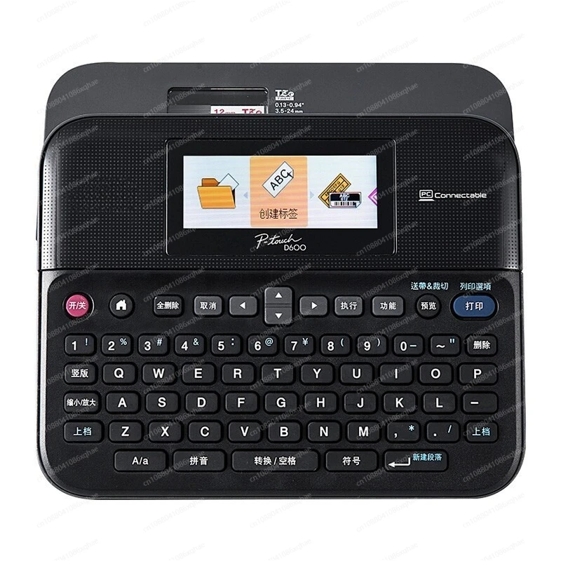 

Label Machine PT-D610BT PT-D460BT Hotel Badge Cable Power Telecom Barcode Printer