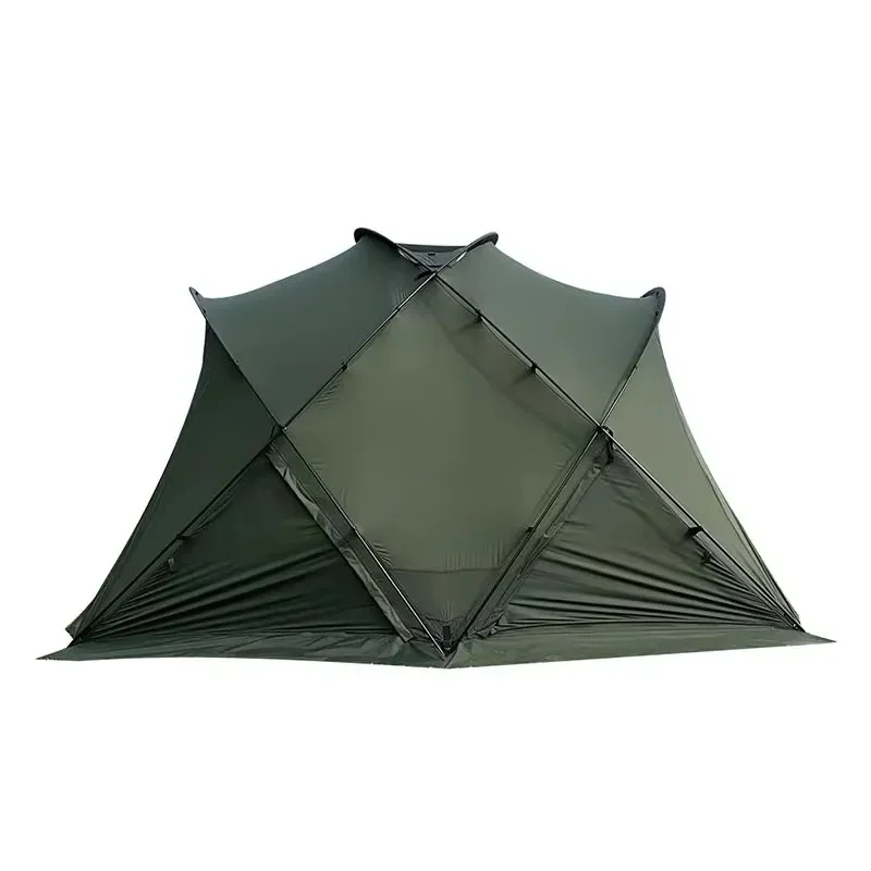 Tents Camping Ripstop Nylon Dome Family Tent Super Customizable Waterproof Spherical Tents for 5+ Person