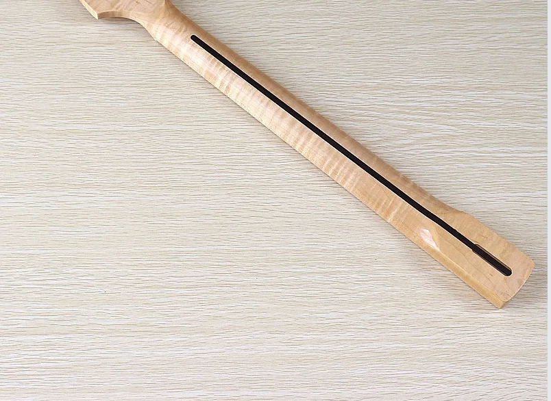 21 tasti modello tigre luce naturale manico per chitarra elettrica assemblaggio accessori per chitarra elettrica fai-da-te