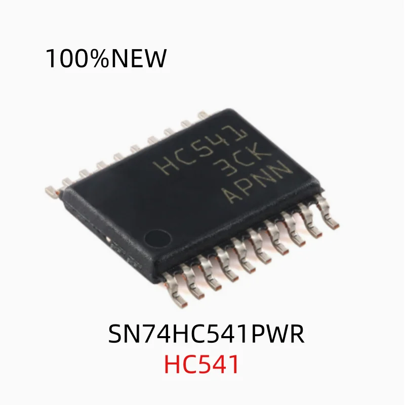 (20Pcs) 100% New Sn74Hc541Pwr Sn74Hc541 Hc541 Tssop-20 Octal Buffer and Line Driver/Transceiver Logic Chip Ic