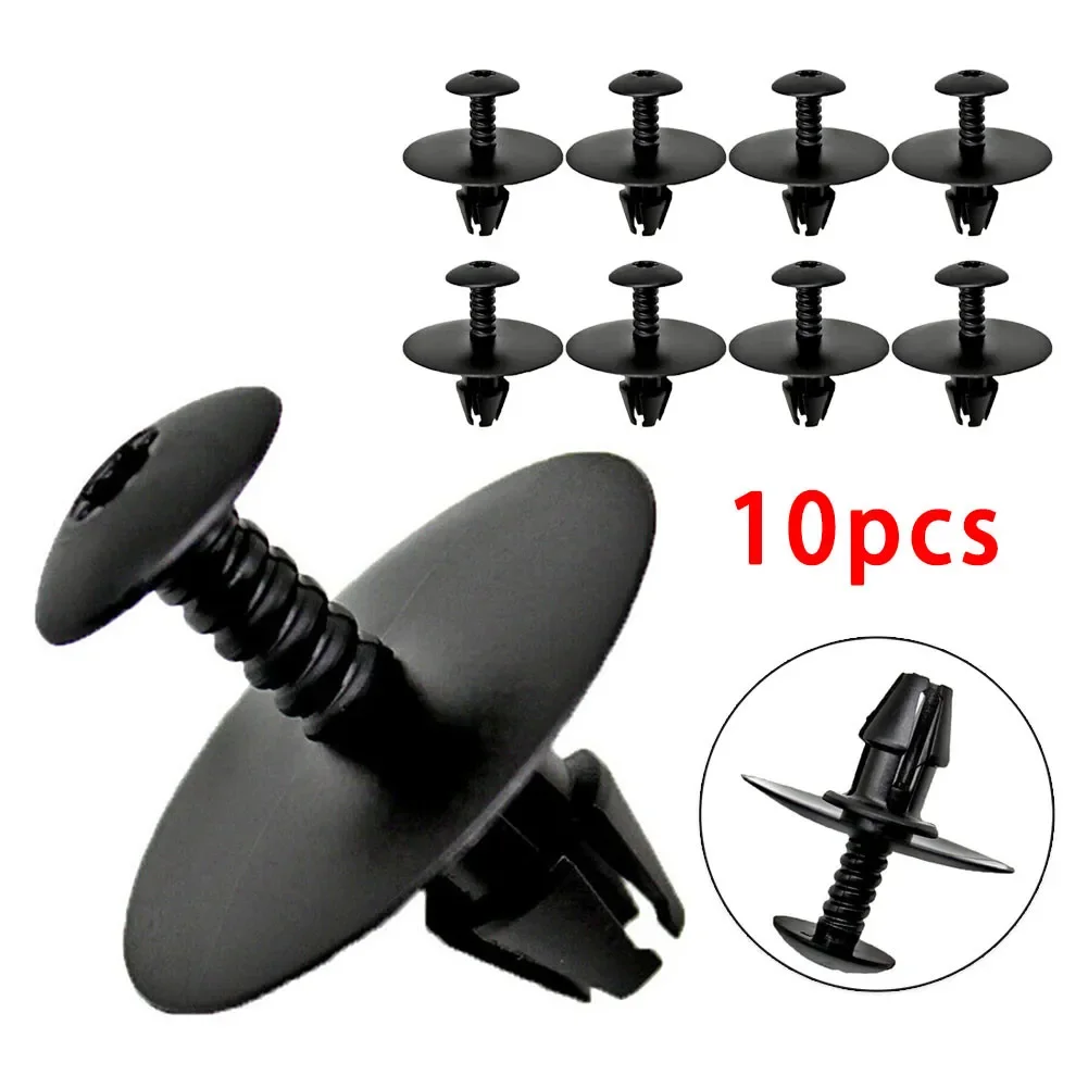 A0019900192 Clips Schwarz Seite Rock Nylon Panel Retainer Rocker Trim 10Pcs Seite Abdeckung Clip Auto Zubehör Clip Verschluss