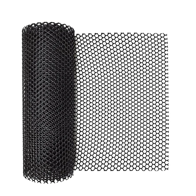 Plastic Chicken Wire Fence Mesh Lightweight Durable Hexagonal Mesh DIY Project For Home Garden Courtyard 40X300cm