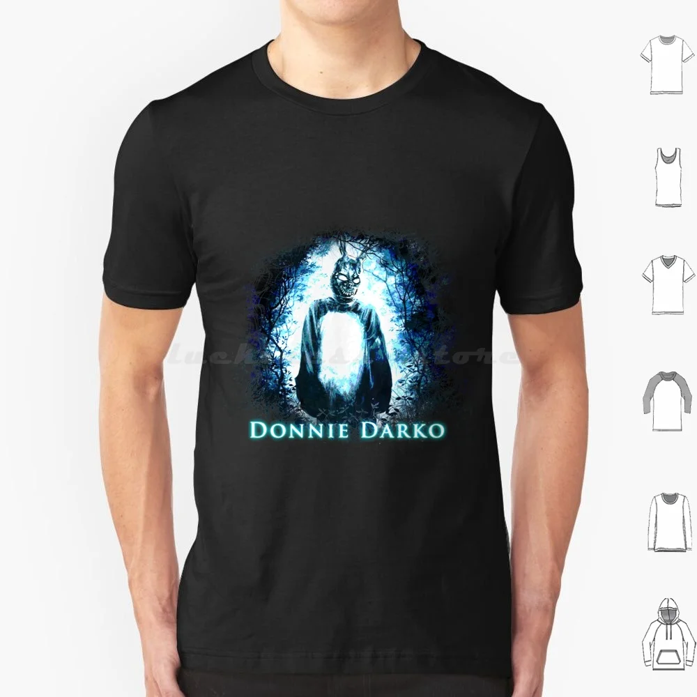 Donnie Darko T Shirt Cotton Men Women DIY Print Donnie Darko Frank The Bunny Horror Movie Halloween Rabbit Fantasy Comics