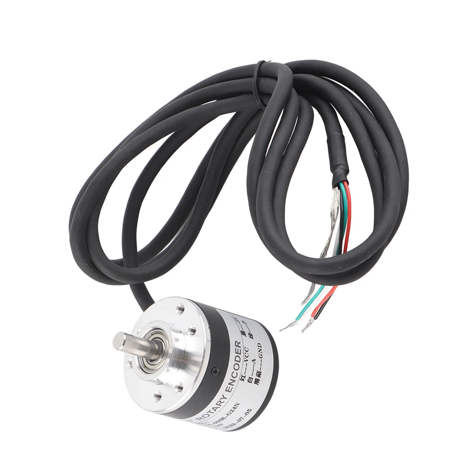 600P/R Magnetoelectric Incremental Rotation Encoder 5V‑24V AB 2‑Phases Shaft 6mm Industrial Automation Equipment Encoder