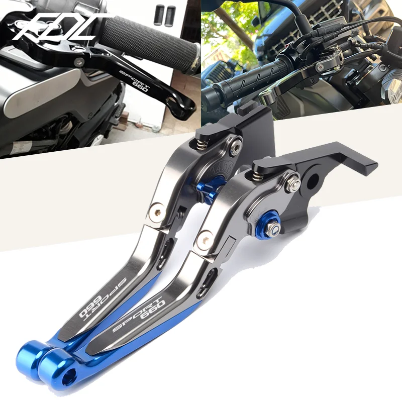 

For Tiger Sport 660 TIGER Sport660 2021-2022 2023 CMotorcycle Adjustable Brake Clutch Levers Folding Handle Lever Accessories