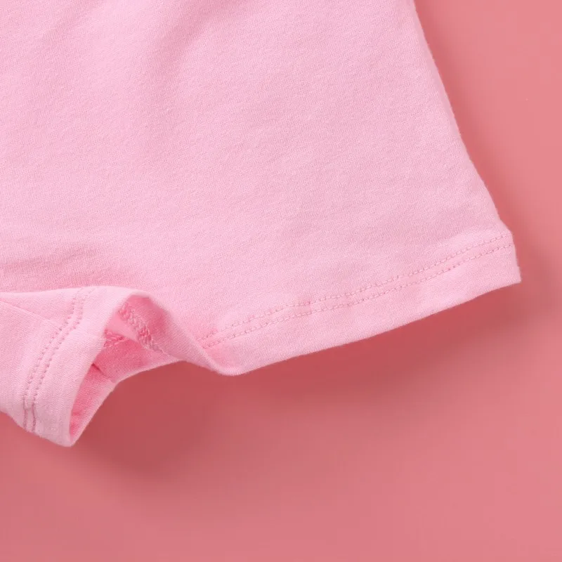 Ropa interior de cintura media para niñas, Calzoncillos de Color sólido para adolescentes y estudiantes