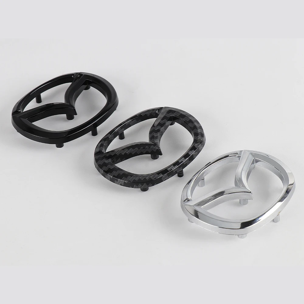 1pcs Car Steering Wheel Decorative Emblem Stickers Auto Accessories For Mazda RX-8 626 BM BL BK GH GJ GL MX-3 MX-5 CX30 Skyactiv