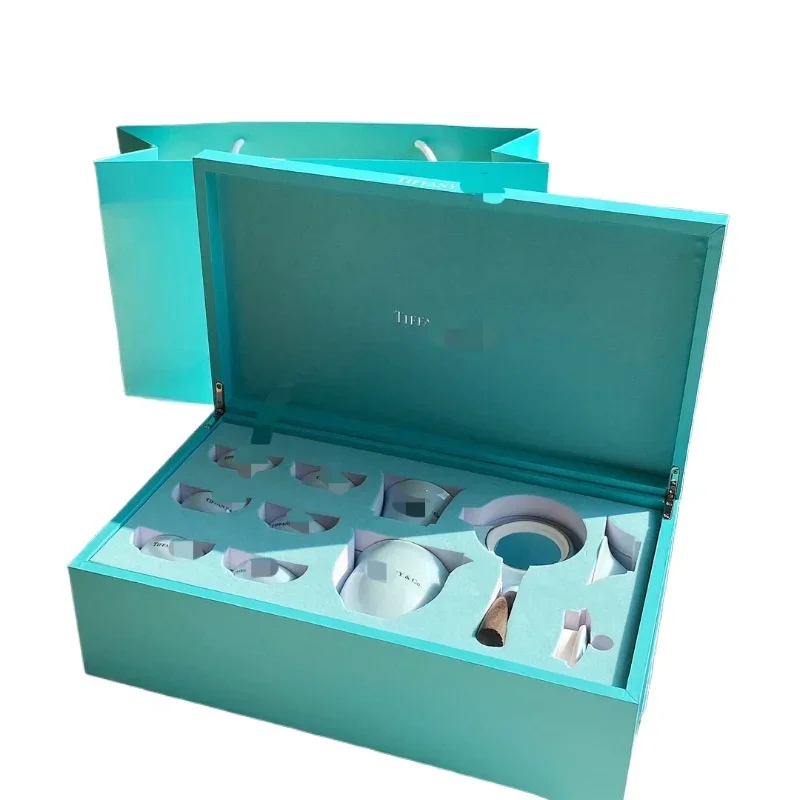 

tea set, suet jade tea set, Chinese set gift recommendation