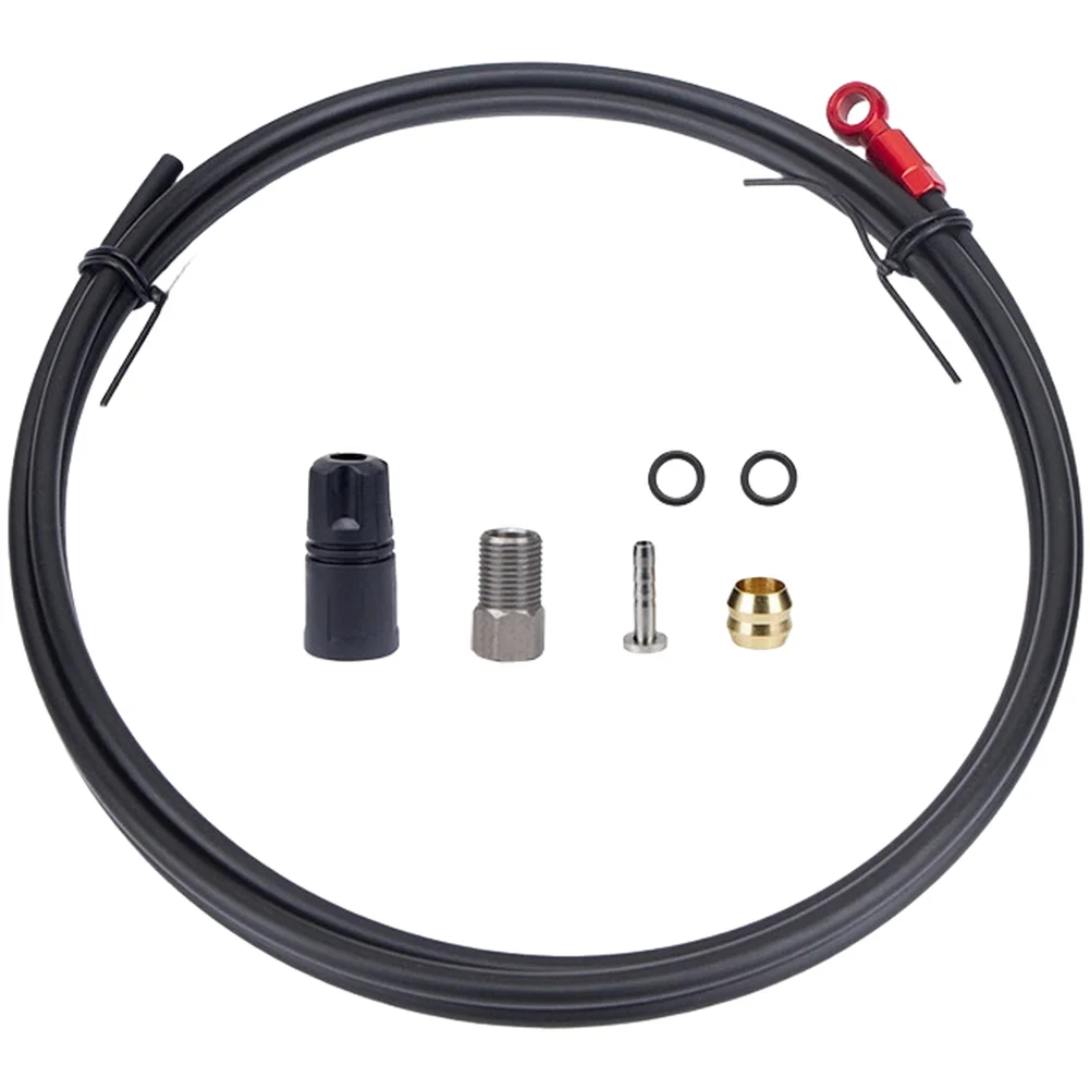7075 Aluminum Hose Hydraulic Brake Kit Inner Liner Burst 10000 PSI 7075 Aluminum Five-wire Body For SLX For XT