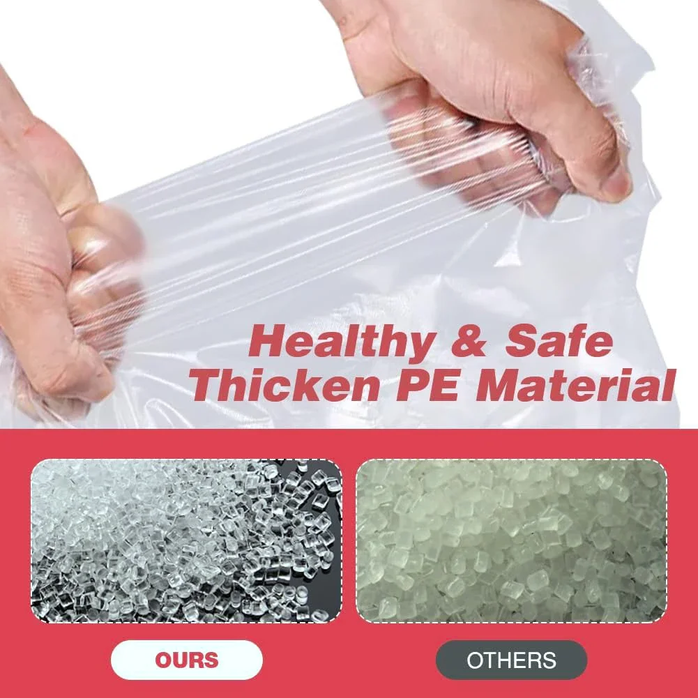 10/50pcs Sauna Blanket Plastic Bag Body Wrap Disposable Sauna Blanket Liners 47\