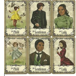 Cartes de tarot Lenormand, sous la poubelle, tour de PET, amour, oracle, 39 pièces