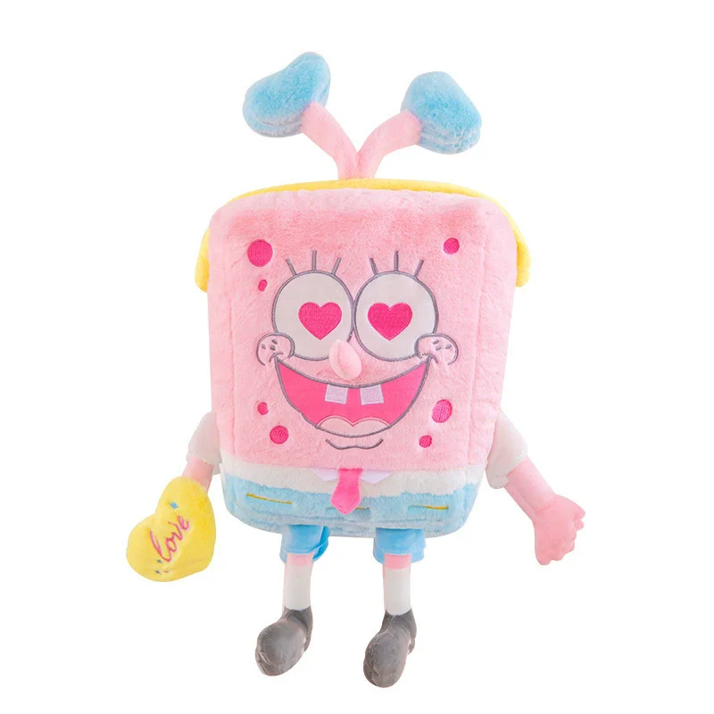 Anime Spongebob Squarepants Patrick Star Squidward Eugene H. Krabs Gary Kawaii Cartoon Stuffed Plush Toys Birthday Gift For Kids