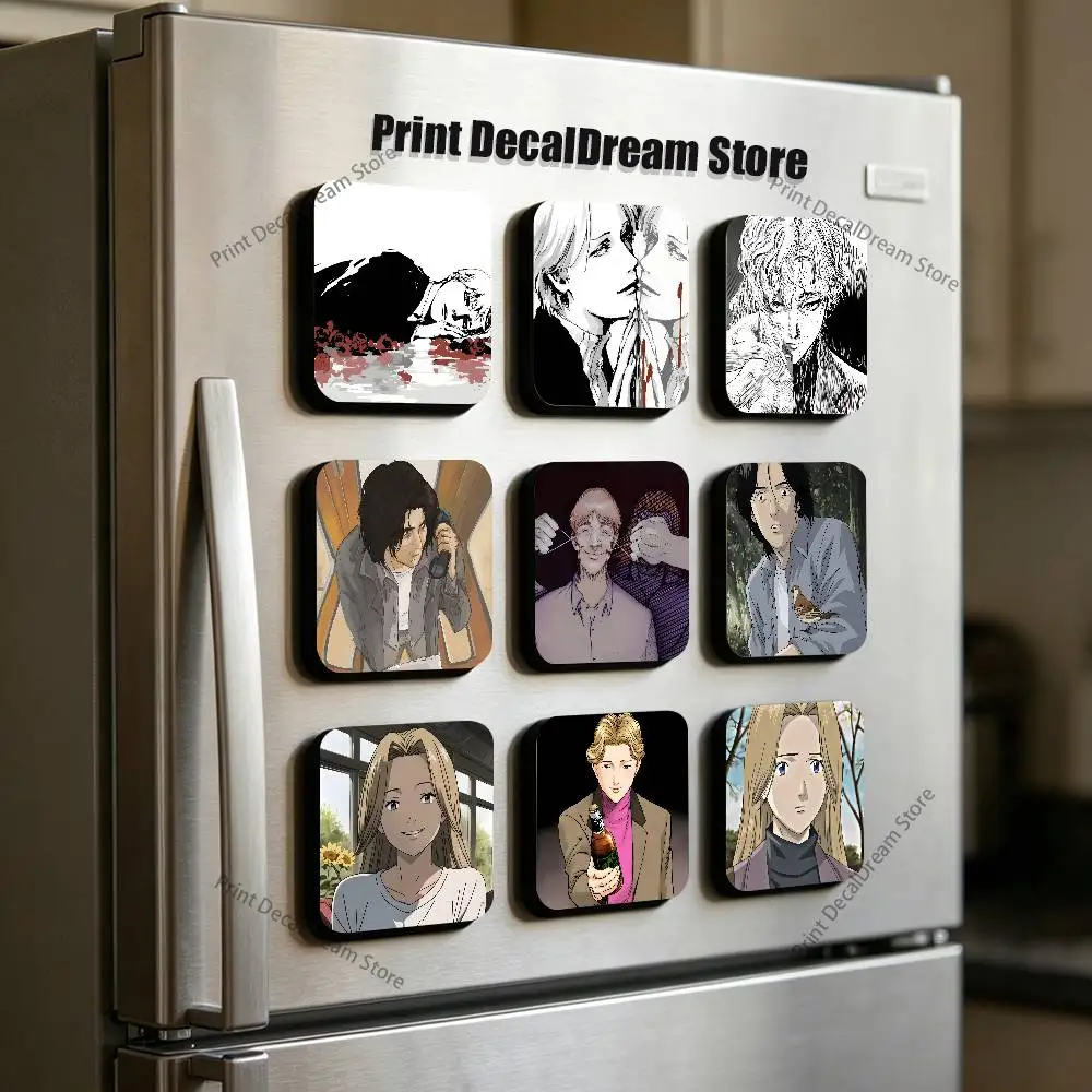 Anime M-Monster Manga Refrigerator Magnets Cute Cartoon Magnetic Personality Decorations Creative Gifts